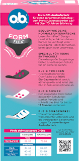 Periodenunterwäsche Slip Teens Gr. 152-164 o.b.