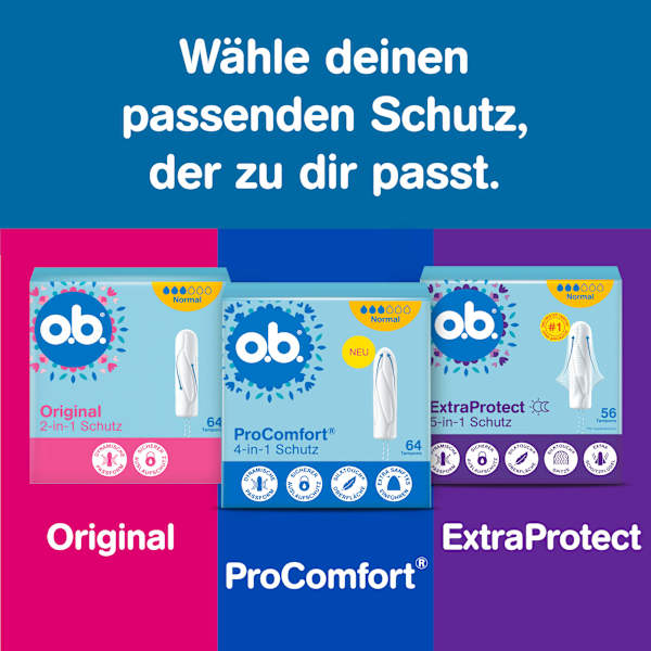 Tampons ExtraProtect Super Plus o.b.