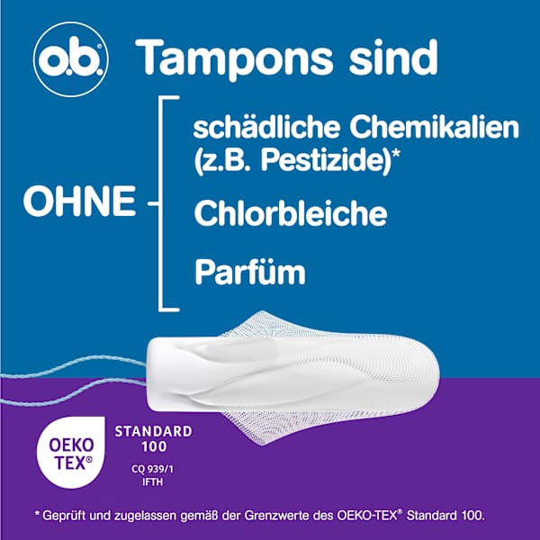 Tampons ExtraProtect Super Plus o.b.