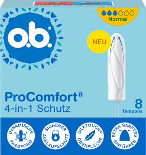 Tampons ProComfort Normal, Reisegröße o.b.