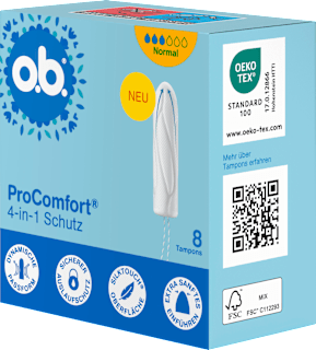Tampons ProComfort Normal, Reisegröße o.b.