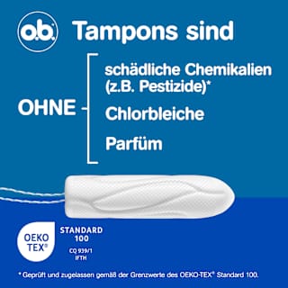 Tampons ProComfort Normal o.b.