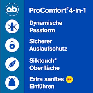Tampons ProComfort Super Plus o.b.
