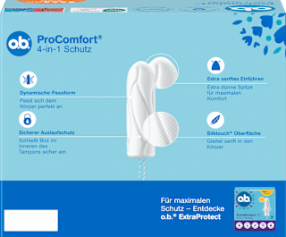 Tampons ProComfort Super o.b.