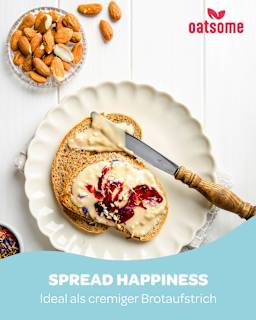 Mandelmus, "Sunny Coco" Feelgood Spreads, Mandel Kokos oatsome