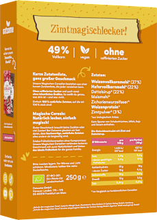 Müsli, Magische Zimt Pops oatsome