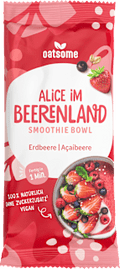 Smoothie Bowl Pulver Alice im Beerenland, Erdbeere & Acaibeere oatsome