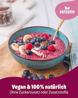 Smoothie Bowl Pulver Benjamin Blaubeer, Blaubeere & Johannisbeere oatsome
