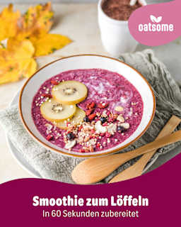 Smoothie Bowl Pulver Benjamin Blaubeer, Blaubeere & Johannisbeere oatsome