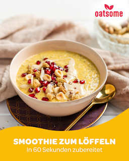 Smoothie Bowl Pulver Mango Mia, Mango Maracuja oatsome