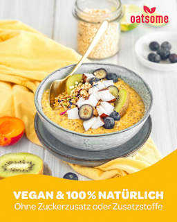 Smoothie Bowl Pulver Mango Mia, Mango Maracuja oatsome