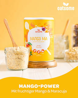 Smoothie Bowl Pulver Mango Mia, Mango Maracuja oatsome