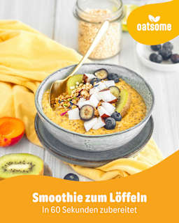 Smoothie Bowl Pulver Mango Mia, Mango & Maracuja oatsome