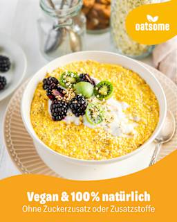 Smoothie Bowl Pulver Mango Mia, Mango & Maracuja oatsome