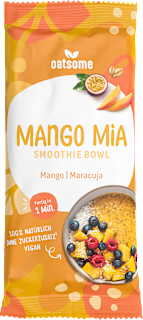 Smoothie Bowl Pulver Mango Mia, Mango & Maracuja oatsome