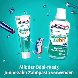 Mundspülung Kinder Juniorzahn, 6-13 Jahren Odol med 3