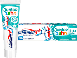Zahnpasta Juniorzahn 6-13 Jahren Odol med 3