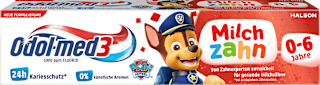 Zahnpasta Milchzahn 0-6 Jahren Odol med 3
