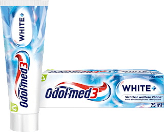 Zahnpasta White+ Odol med 3