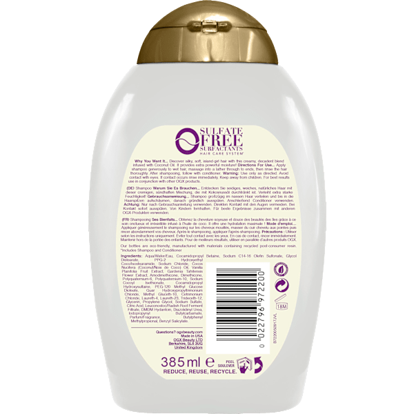 Shampoo Coconut Miracle Oil OGX
