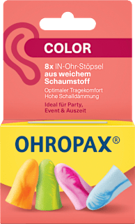 Ohrstöpsel Color Ohropax
