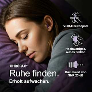 Ohrstöpsel Gute Nacht Ohropax
