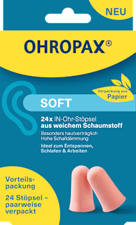 Ohrstöpsel Soft Ohropax