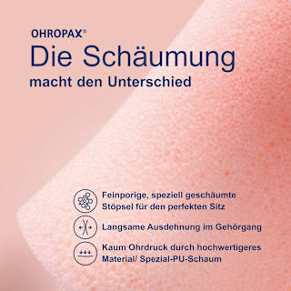 Ohrstöpsel Soft Ohropax