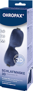 Schlafmaske 3D blau Ohropax