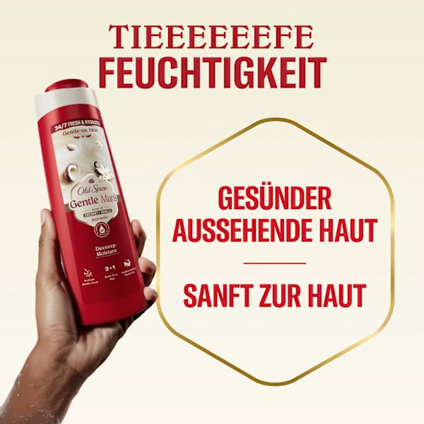 Duschgel Gentle Man´s Coconut & Vanilla 3in1 Old Spice
