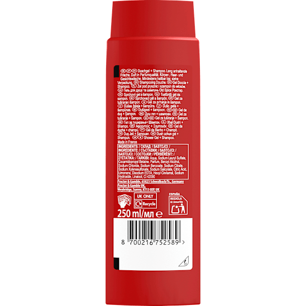 Duschgel Rockstar 3in1 Old Spice