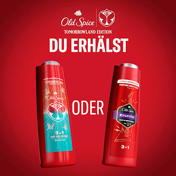 Duschgel Rockstar 3in1 Old Spice
