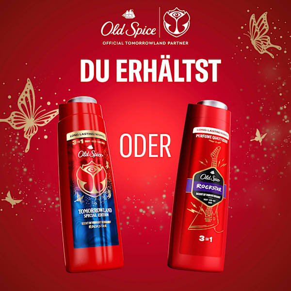 Duschgel Rockstar 3in1 Old Spice