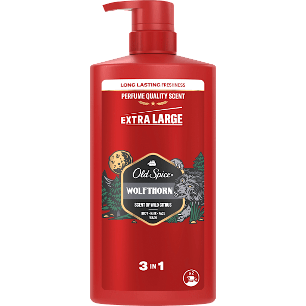 Duschgel Wolfthorn 3in1 Old Spice