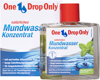 Mundwasser Konzentrat, fluoridfrei One Drop Only