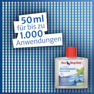 Mundwasser Konzentrat, fluoridfrei One Drop Only