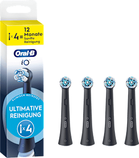 Aufsteckbürste iO Ultimative Reinigung schwarz Oral-B