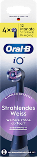 Aufsteckbürsten iO strahlendes Weiss, schwarz Oral-B