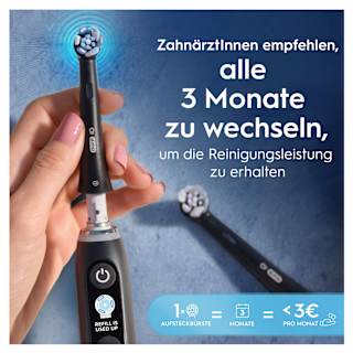 Aufsteckbürsten iO Ultimative Reinigung, schwarz Oral-B