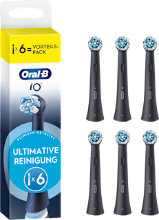 Aufsteckbürsten iO Ultimative Reinigung, schwarz Oral-B
