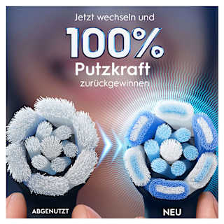 Aufsteckbürsten iO Ultimative Reinigung, schwarz Oral-B