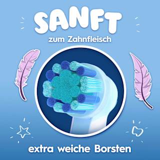 Aufsteckbürsten Kinder Frozen, ab 3 Jahren, extra weich Oral-B