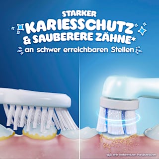 Aufsteckbürsten Kinder iO Stitch Sanfte Reinigung, ab 6 Jahren Oral-B