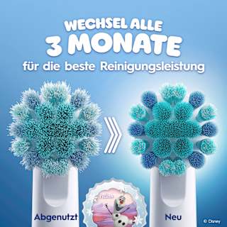 Aufsteckbürsten Kinder PRO Frozen Die Eiskönigin, ab 3 Jahren Oral-B