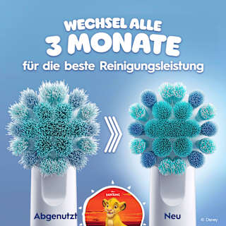 Aufsteckbürsten Kinder PRO König der Löwen, ab 3 Jahren Oral-B