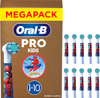 Aufsteckbürsten Kinder Spiderman, ab 3 Jahren, extra weich Oral-B