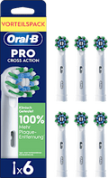 Aufsteckbürsten PRO CrossAction weiß Oral-B