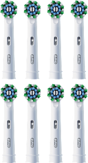 Aufsteckbürsten PRO CrossAction weiß Oral-B