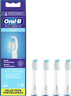 Aufsteckbürsten Pulsonic Clean Vorteilspack Oral-B