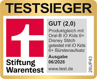 Elektrische Zahnbürste iO Kinder Spiderman mit Reiseetui, ab 6 Jahren Oral-B